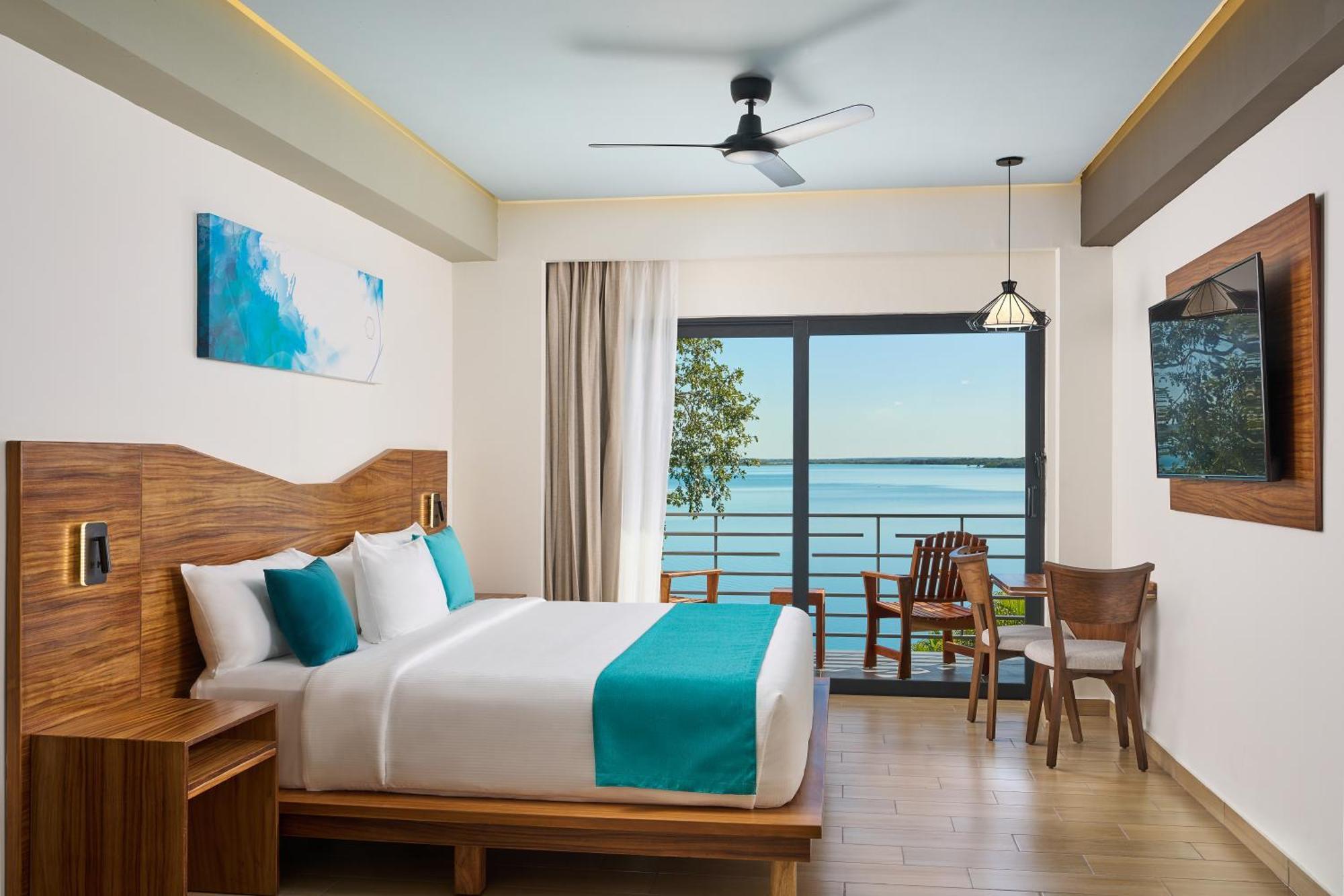Cristalino Lagoon Front Hotel, Restaurant & Spa Bacalar Exteriér fotografie
