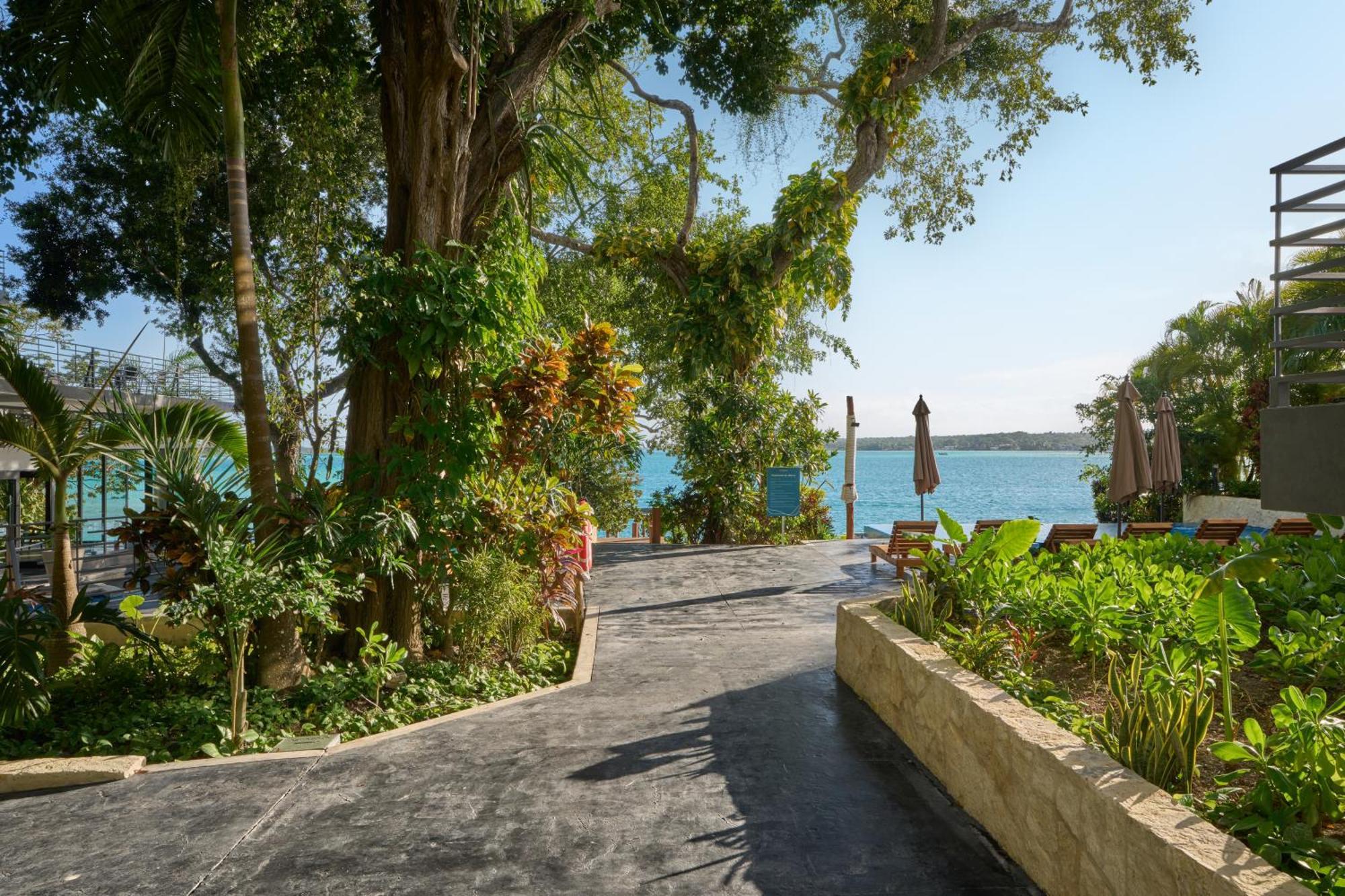 Cristalino Lagoon Front Hotel, Restaurant & Spa Bacalar Exteriér fotografie